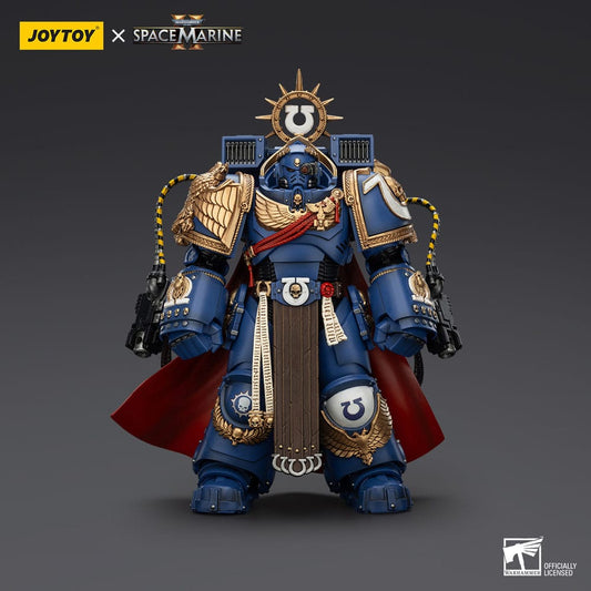 Warhammer 40k Actionfigur Ultramarines Marneus Calgar Chapter Master with MKX Gravis Armour and Gauntlets of Ultramar 20 cm Image 2