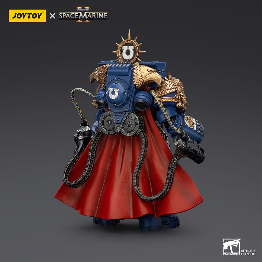 Warhammer 40k Actionfigur Ultramarines Marneus Calgar Chapter Master with MKX Gravis Armour and Gauntlets of Ultramar 20 cm Image 3