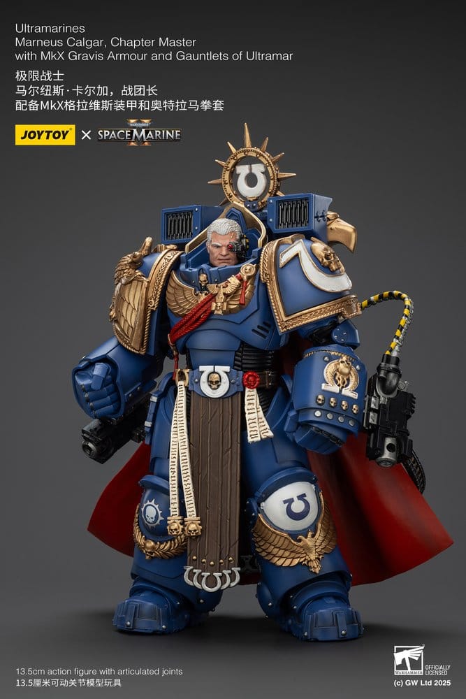 Warhammer 40,000 Actionfigur Ultramarines Marneus Calgar, Chapter Master 14 cm Image 3