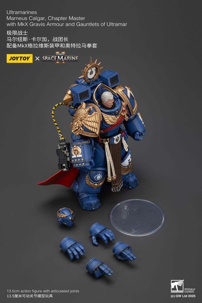 Warhammer 40,000 Actionfigur Ultramarines Marneus Calgar, Chapter Master 14 cm Image 6