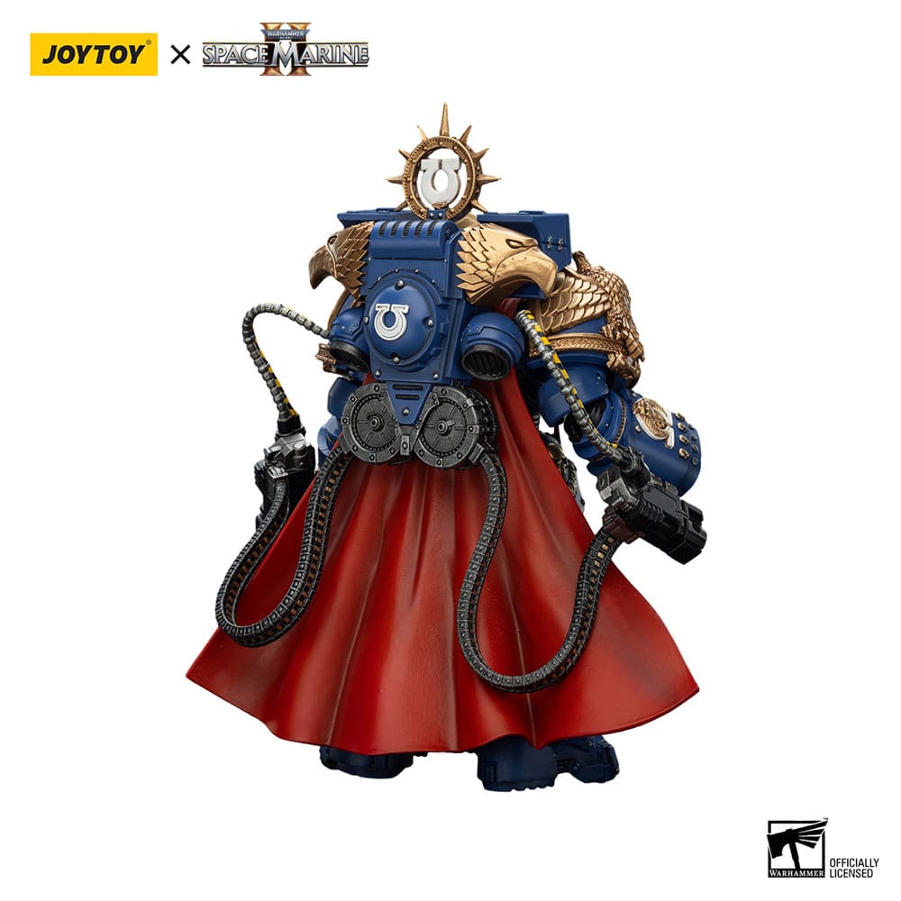 Warhammer 40k Actionfigur Ultramarines Marneus Calgar Chapter Master with MKX Gravis Armour and Gauntlets of Ultramar 20 cm Image 7