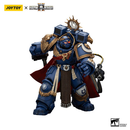 Warhammer 40k Actionfigur Ultramarines Marneus Calgar Chapter Master with MKX Gravis Armour and Gauntlets of Ultramar 20 cm Image 9