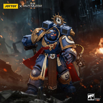 Warhammer 40k Actionfigur Ultramarines Marneus Calgar Chapter Master with MKX Gravis Armour and Gauntlets of Ultramar 20 cm Image 11