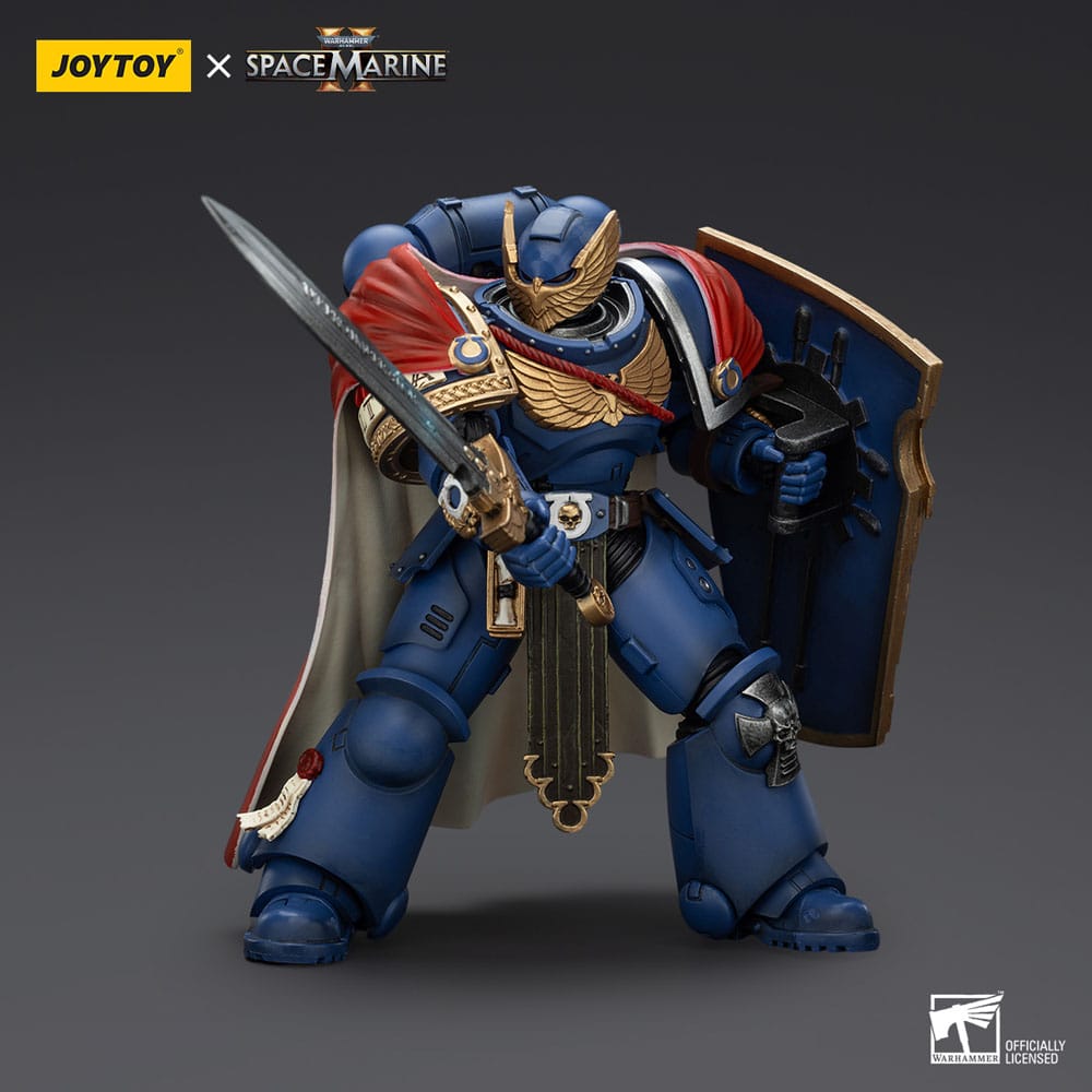 Warhammer 40k Actionfigur Ultramarines Victrix Honour Guardwith Storm Shield And Power Sword 20 cm Image 5