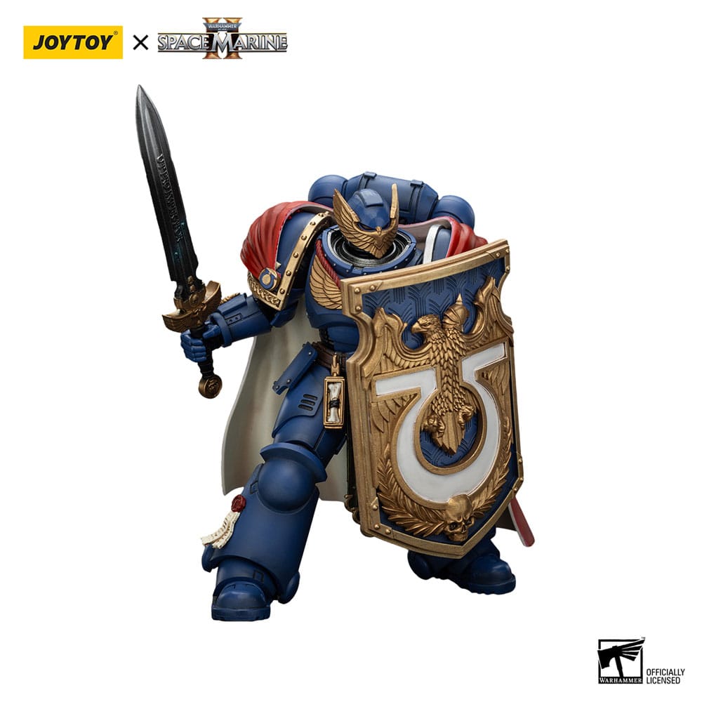 Warhammer 40k Actionfigur Ultramarines Victrix Honour Guardwith Storm Shield And Power Sword 20 cm Image 8