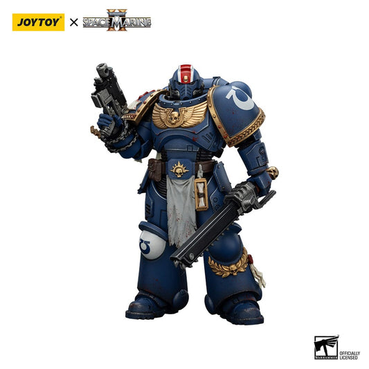 Warhammer 40,000: Space Marine 2 Actionfigur Ultramarines Lieutenant Titus Collectors Edition 13 cm Image 1