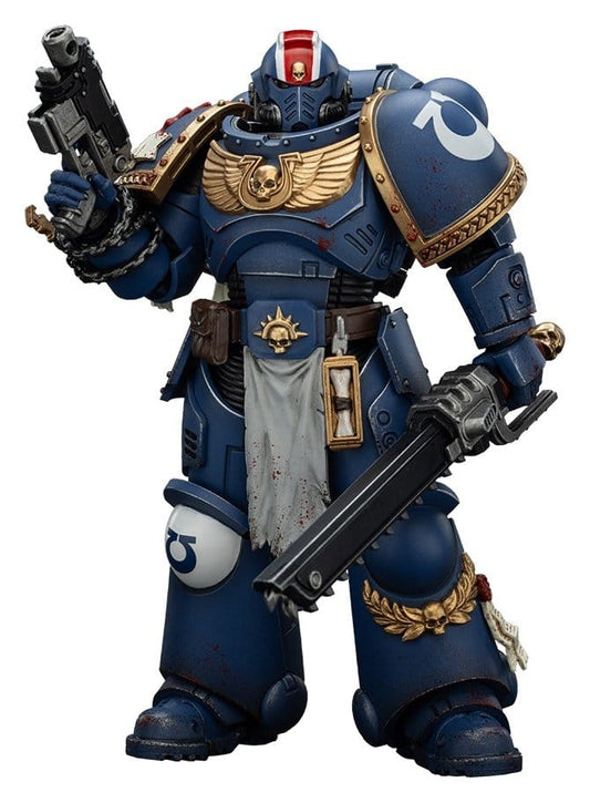 Warhammer 40,000: Space Marine 2 Actionfigur Ultramarines Lieutenant Titus Collectors Edition 13 cm Image 1