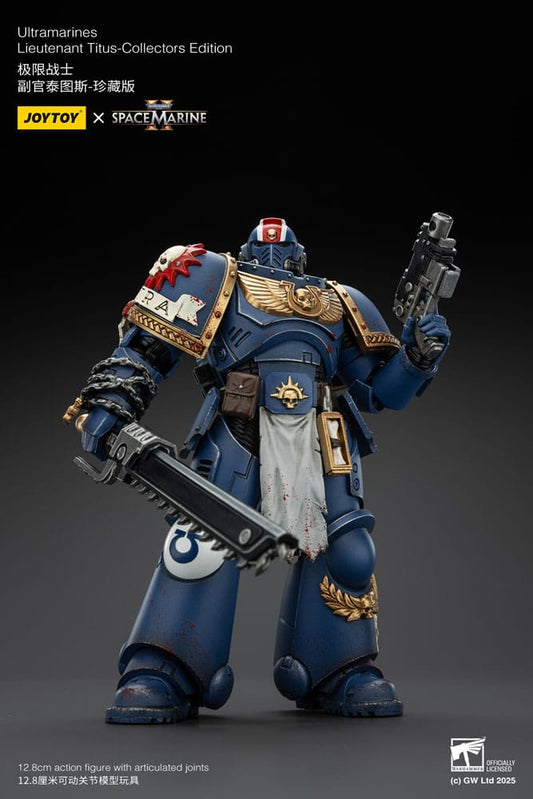 Warhammer 40,000: Space Marine 2 Actionfigur Ultramarines Lieutenant Titus Collectors Edition 13 cm Image 2