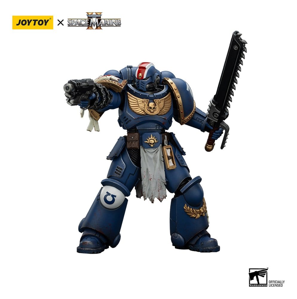 Warhammer 40,000: Space Marine 2 Actionfigur Ultramarines Lieutenant Titus Collectors Edition 13 cm Image 3