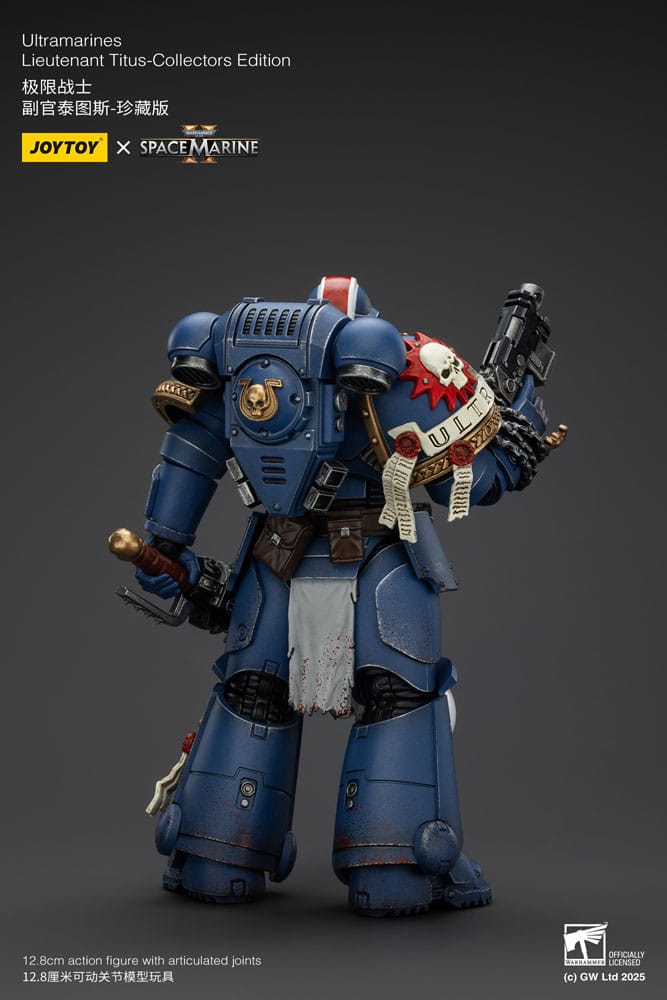 Warhammer 40,000: Space Marine 2 Actionfigur Ultramarines Lieutenant Titus Collectors Edition 13 cm Image 9