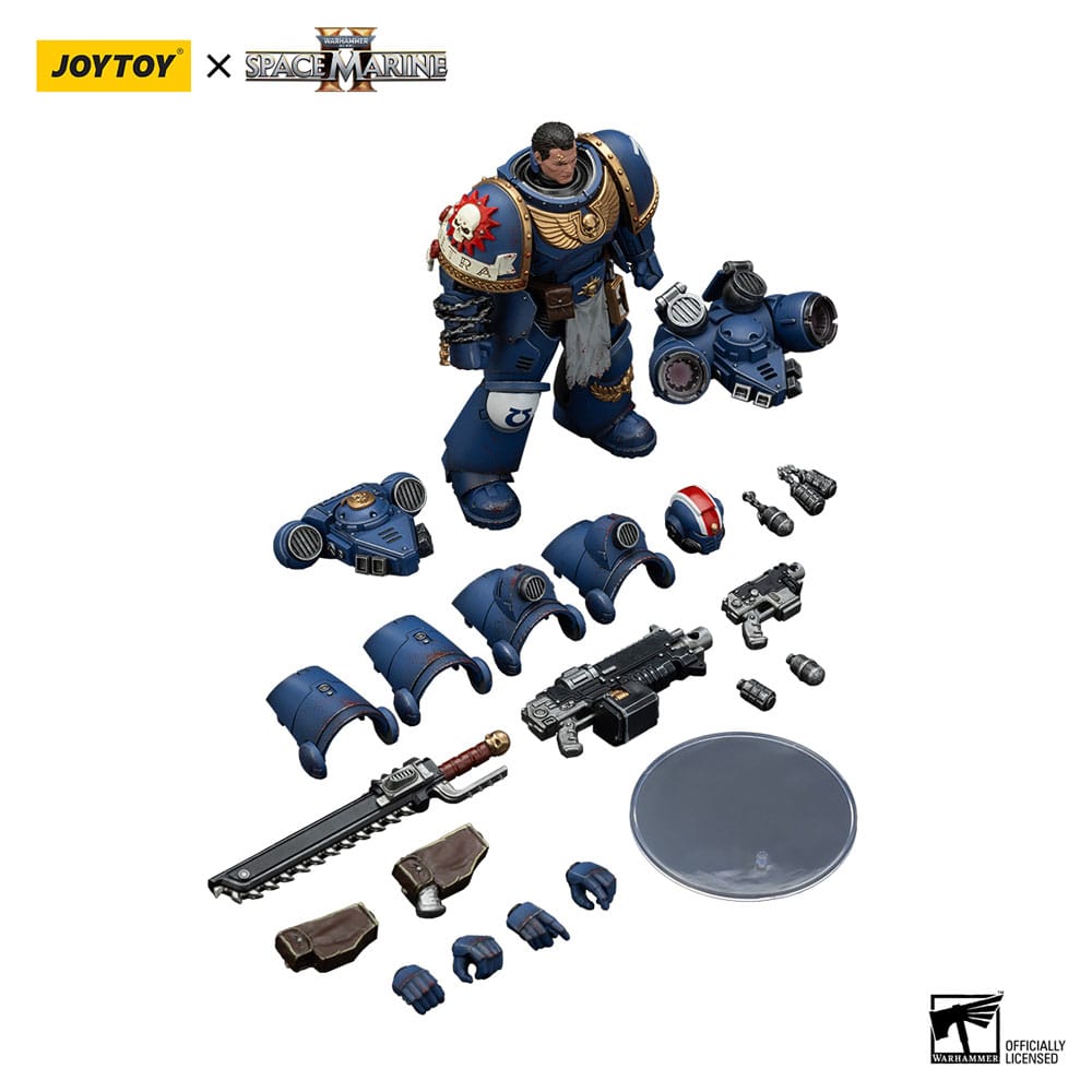 Warhammer 40,000: Space Marine 2 Actionfigur Ultramarines Lieutenant Titus Collectors Edition 13 cm Image 18