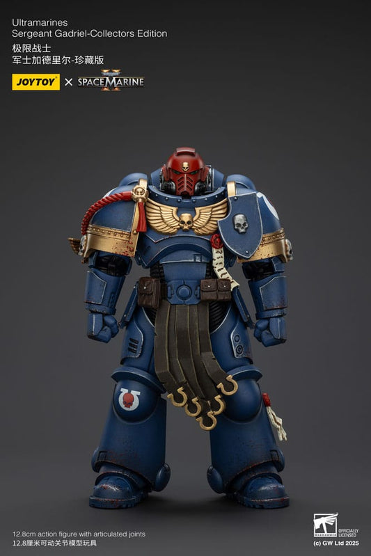 Warhammer 40,000: Space Marine 2 Actionfigur Ultramarines Sergeant Gadriel Collectors Edition 13 cm Image 2