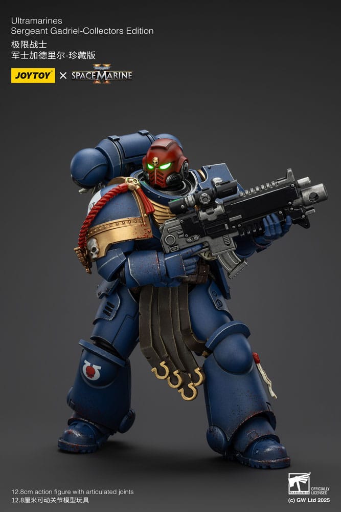 Warhammer 40,000: Space Marine 2 Actionfigur Ultramarines Sergeant Gadriel Collectors Edition 13 cm Image 4