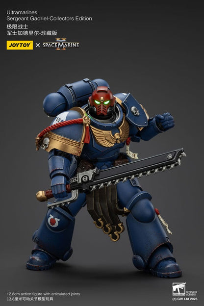 Warhammer 40,000: Space Marine 2 Actionfigur Ultramarines Sergeant Gadriel Collectors Edition 13 cm Image 5