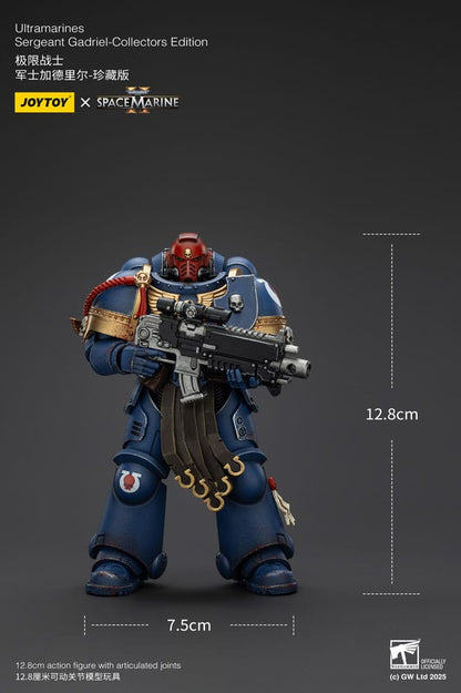 Warhammer 40,000: Space Marine 2 Actionfigur Ultramarines Sergeant Gadriel Collectors Edition 13 cm Image 7