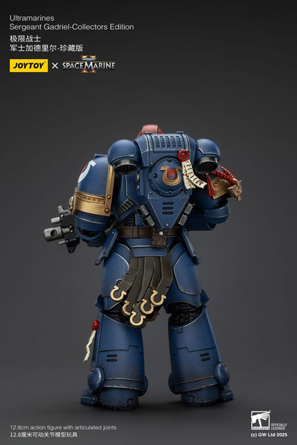 Warhammer 40,000: Space Marine 2 Actionfigur Ultramarines Sergeant Gadriel Collectors Edition 13 cm Image 10