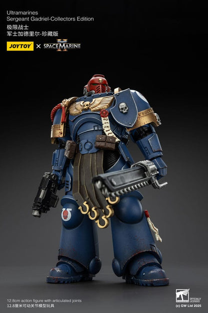 Warhammer 40,000: Space Marine 2 Actionfigur Ultramarines Sergeant Gadriel Collectors Edition 13 cm Image 12