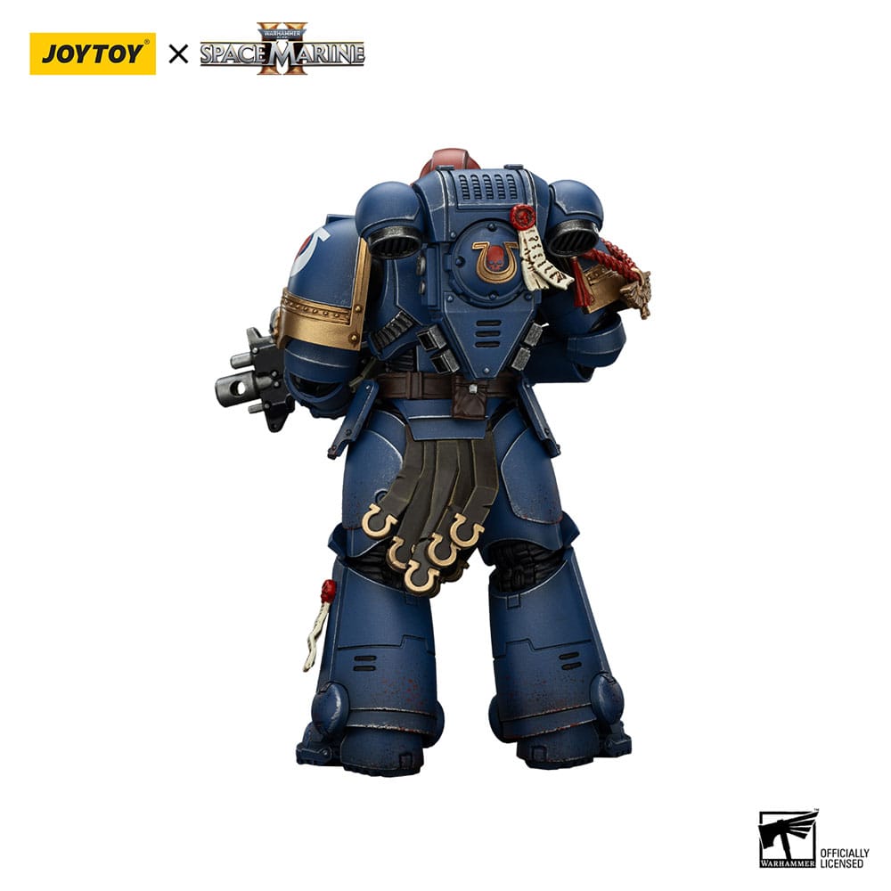 Warhammer 40,000: Space Marine 2 Actionfigur Ultramarines Sergeant Gadriel Collectors Edition 13 cm Image 16
