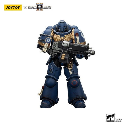 Warhammer 40,000: Space Marine 2 Actionfigur Ultramarines Brother Chairon Collectors Edition 13 cm Image 1