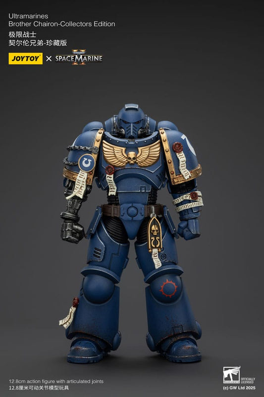 Warhammer 40,000: Space Marine 2 Actionfigur Ultramarines Brother Chairon Collectors Edition 13 cm Image 2