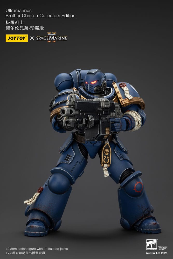 Warhammer 40,000: Space Marine 2 Actionfigur Ultramarines Brother Chairon Collectors Edition 13 cm Image 4