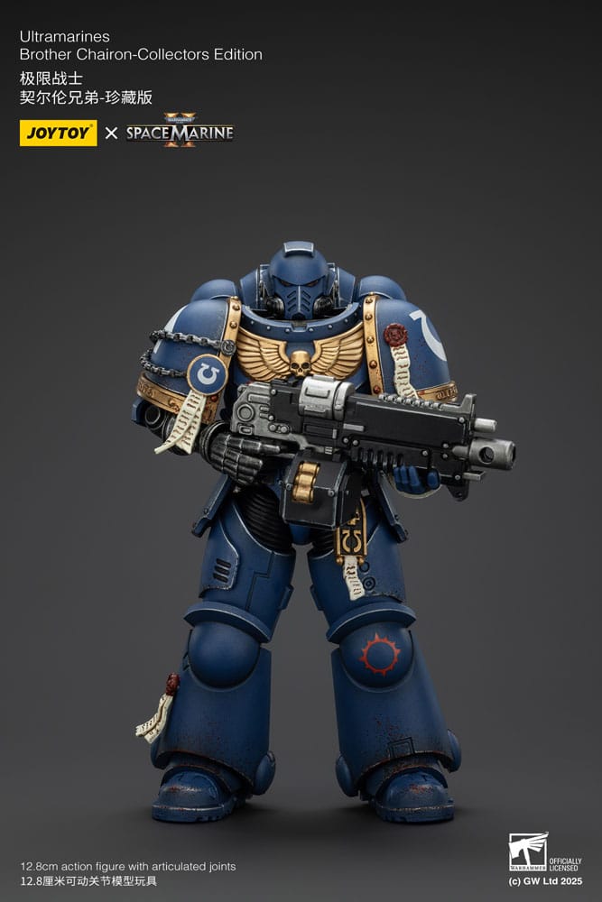 Warhammer 40,000: Space Marine 2 Actionfigur Ultramarines Brother Chairon Collectors Edition 13 cm Image 8