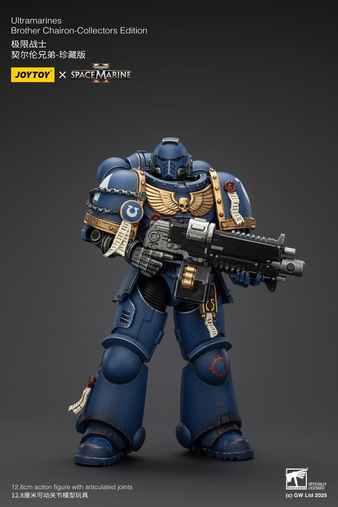 Warhammer 40,000: Space Marine 2 Actionfigur Ultramarines Brother Chairon Collectors Edition 13 cm Image 9