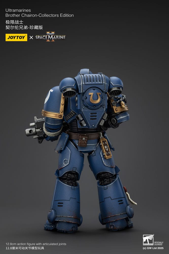 Warhammer 40,000: Space Marine 2 Actionfigur Ultramarines Brother Chairon Collectors Edition 13 cm Image 10