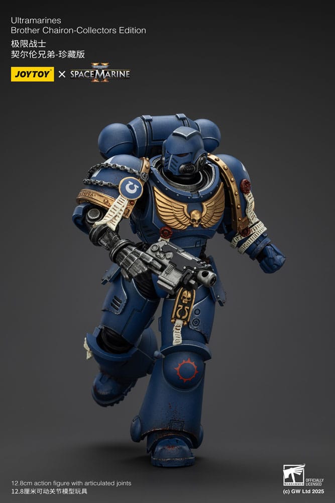 Warhammer 40,000: Space Marine 2 Actionfigur Ultramarines Brother Chairon Collectors Edition 13 cm Image 14