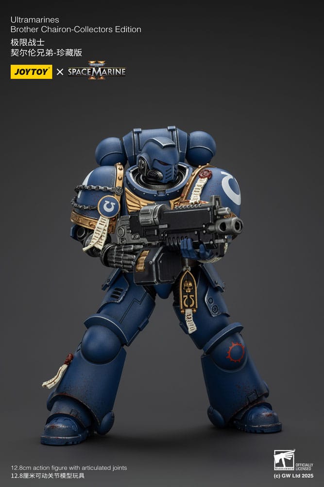 Warhammer 40,000: Space Marine 2 Actionfigur Ultramarines Brother Chairon Collectors Edition 13 cm Image 15
