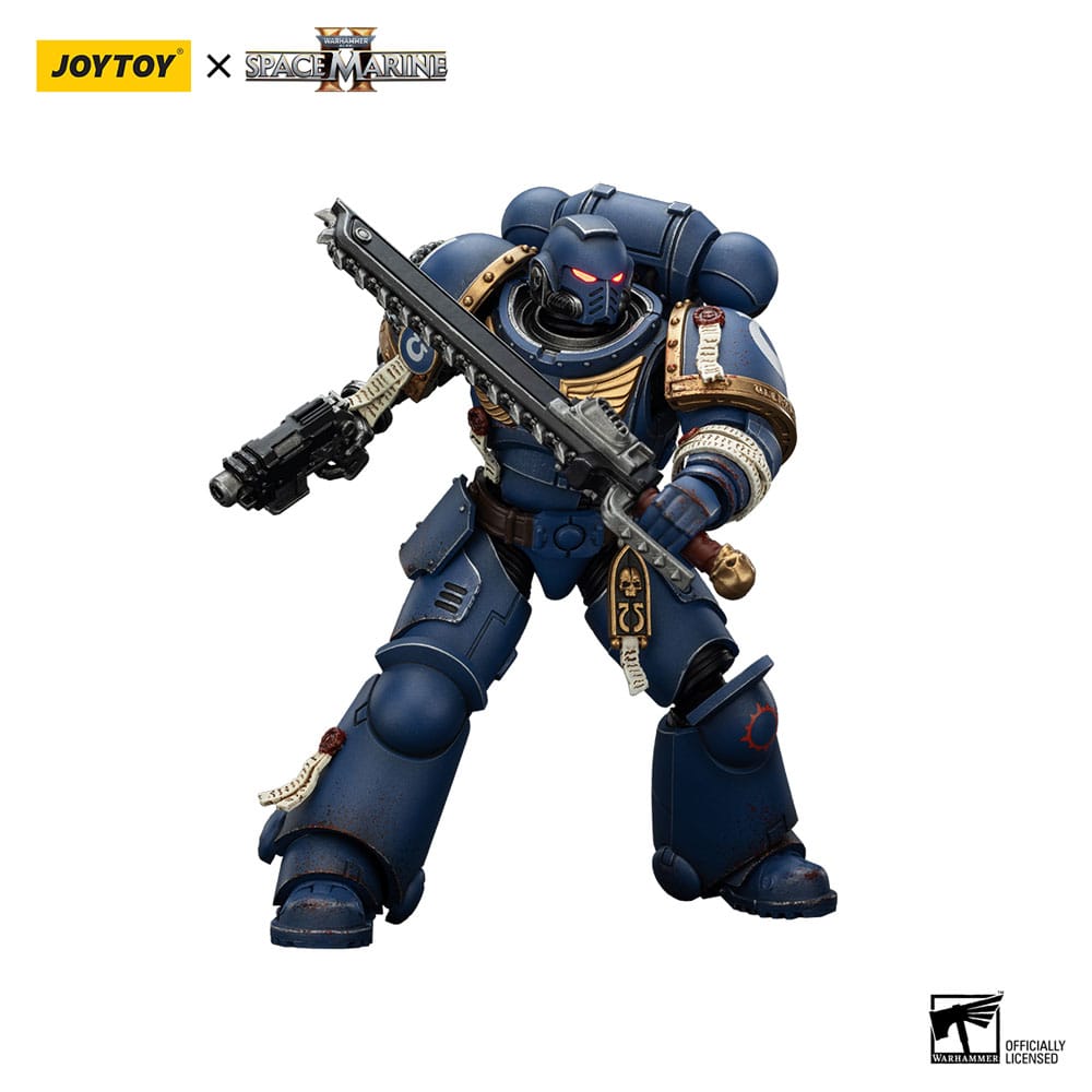 Warhammer 40,000: Space Marine 2 Actionfigur Ultramarines Brother Chairon Collectors Edition 13 cm Image 18