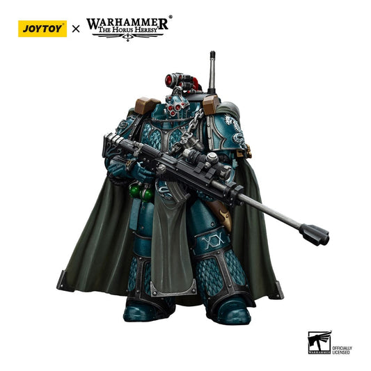 Warhammer The Horus Heresy Actionfigur Alpha Legion Exodus The One who is Many With Sniper Rifle And Power Dagger 20 cm Image 1