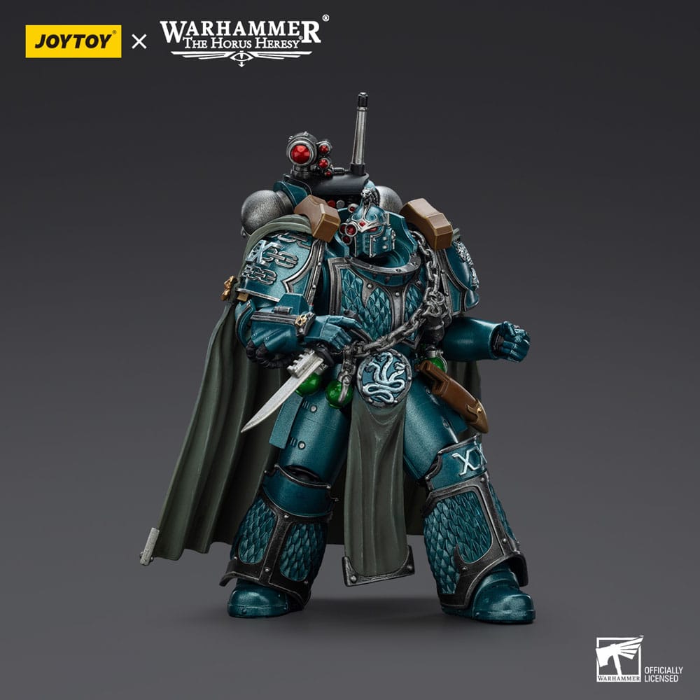 Warhammer The Horus Heresy Actionfigur Alpha Legion Exodus The One who is Many With Sniper Rifle And Power Dagger 20 cm Image 4