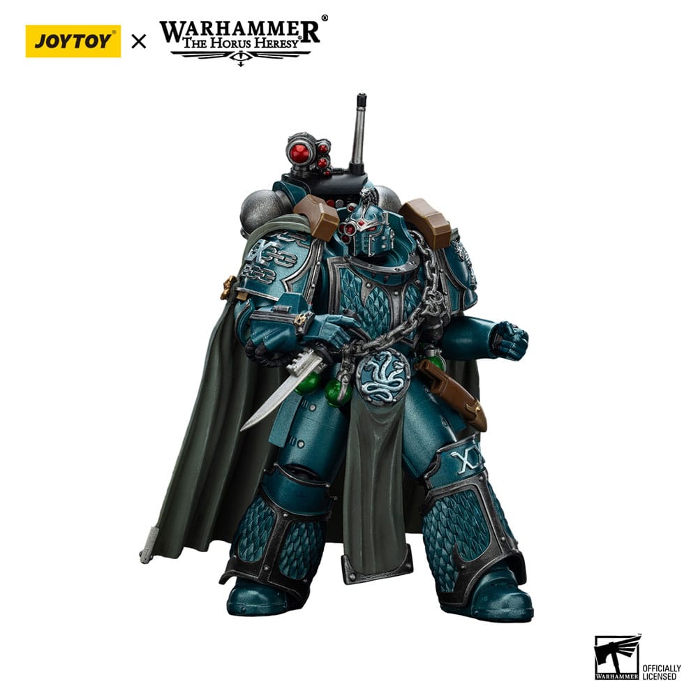 Warhammer The Horus Heresy Actionfigur Alpha Legion Exodus The One who is Many With Sniper Rifle And Power Dagger 20 cm Image 8