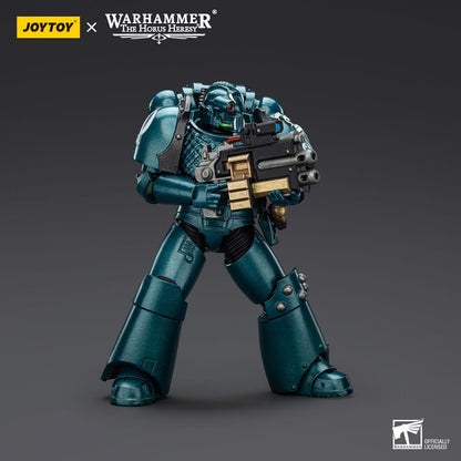 Warhammer The Horus Heresy Actionfigur Alpha Legion Head hunter With Banestrike Combi-Bolter And Power Dagger 20 cm Image 4