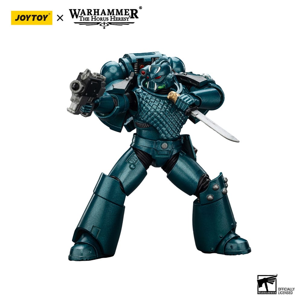 Warhammer The Horus Heresy Actionfigur Alpha Legion Head hunter With Banestrike Combi-Bolter And Power Dagger 20 cm Image 9