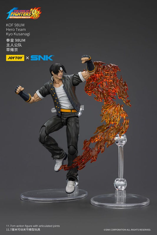 The King Of Fighters '98 Actionfigur Hero Team Kyo Kusanagi 12 cm Image 2