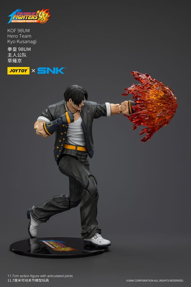 The King Of Fighters '98 Actionfigur Hero Team Kyo Kusanagi 12 cm Image 3
