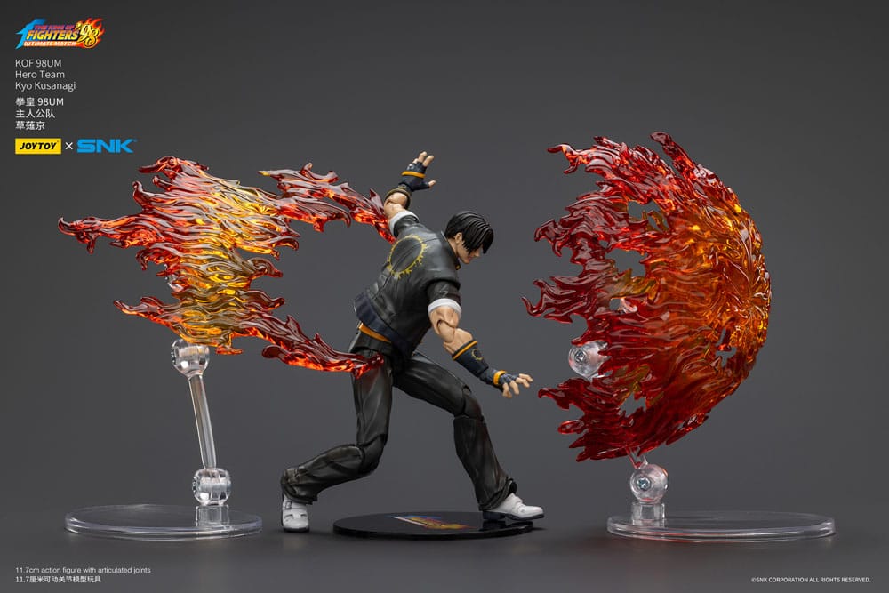 The King Of Fighters '98 Actionfigur Hero Team Kyo Kusanagi 12 cm Image 5