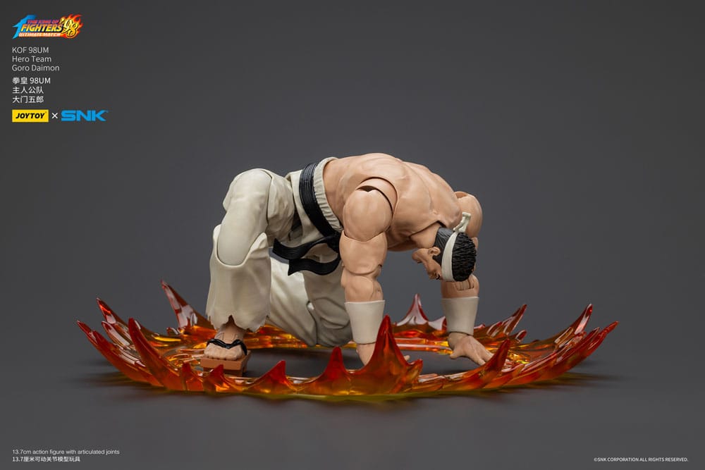 The King Of Fighters '98 Actionfigur Hero Team Goro Daimon 12 cm Image 4