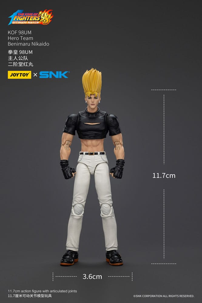 The King Of Fighters '98 Actionfigur Hero Team Benimaru Nikaido 12 cm Image 11