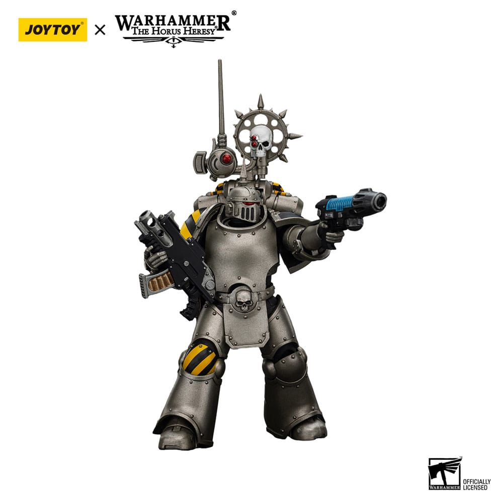 Warhammer The Horus Heresy Actionfigur 1/18 lron Warriors MKlIl Tactical Legionary with Nuncio-vox 12 cm Image 3