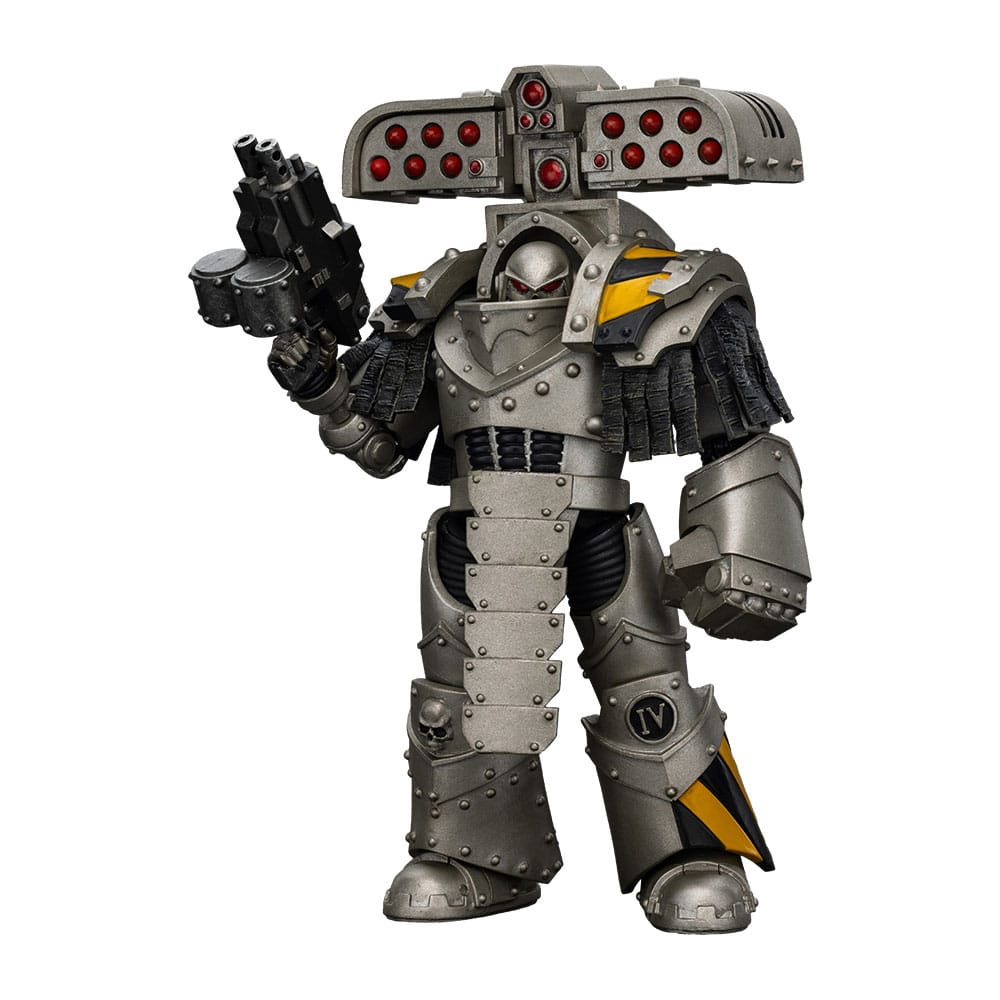 Warhammer The Horus Heresy Actionfigur 1/18 lron Warriors Tyrant Siege Master Terminator with Rocket launcher 14 cm Image 1