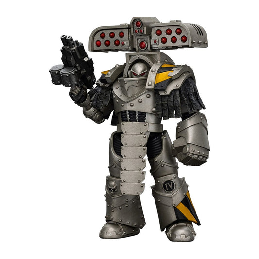Warhammer The Horus Heresy Actionfigur 1/18 lron Warriors Tyrant Siege Master Terminator with Rocket launcher 14 cm Image 1
