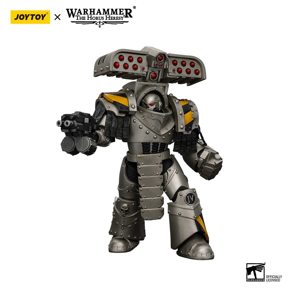 Warhammer The Horus Heresy Actionfigur 1/18 lron Warriors Tyrant Siege Master Terminator with Rocket launcher 14 cm Image 4