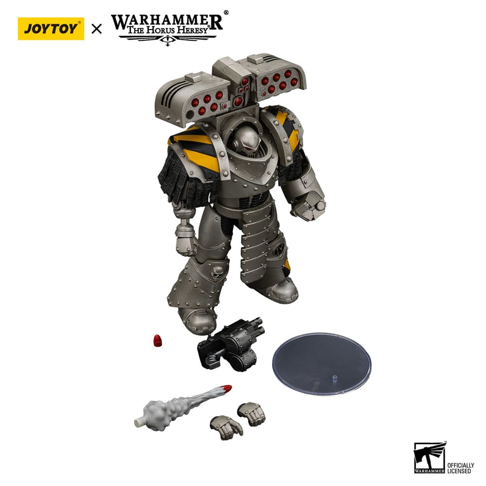 Warhammer The Horus Heresy Actionfigur 1/18 lron Warriors Tyrant Siege Master Terminator with Rocket launcher 14 cm Image 5