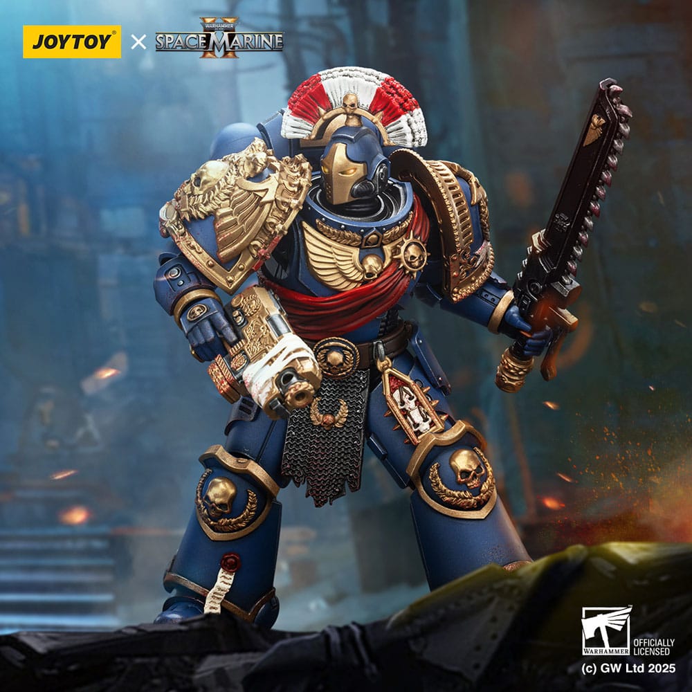 Warhammer 40,000: Space Marine 2 Actionfigur Ultramarines Relic Secundus Armour 20 cm Image 12