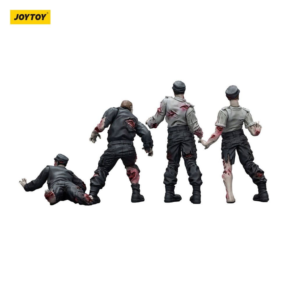 Zombie Dark Source Actionfiguren 4er-Pack Security Guards 8 cm Image 9
