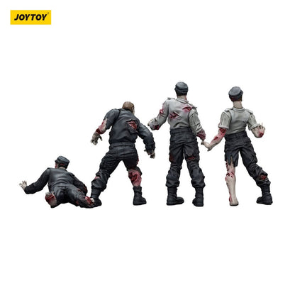 Zombie Dark Source Actionfiguren 4er-Pack Security Guards 8 cm Image 9