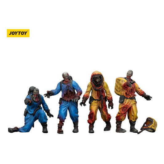 Zombie Dark Source Actionfiguren 4er-Pack Biochemical Lab Team 8 cm Image 1